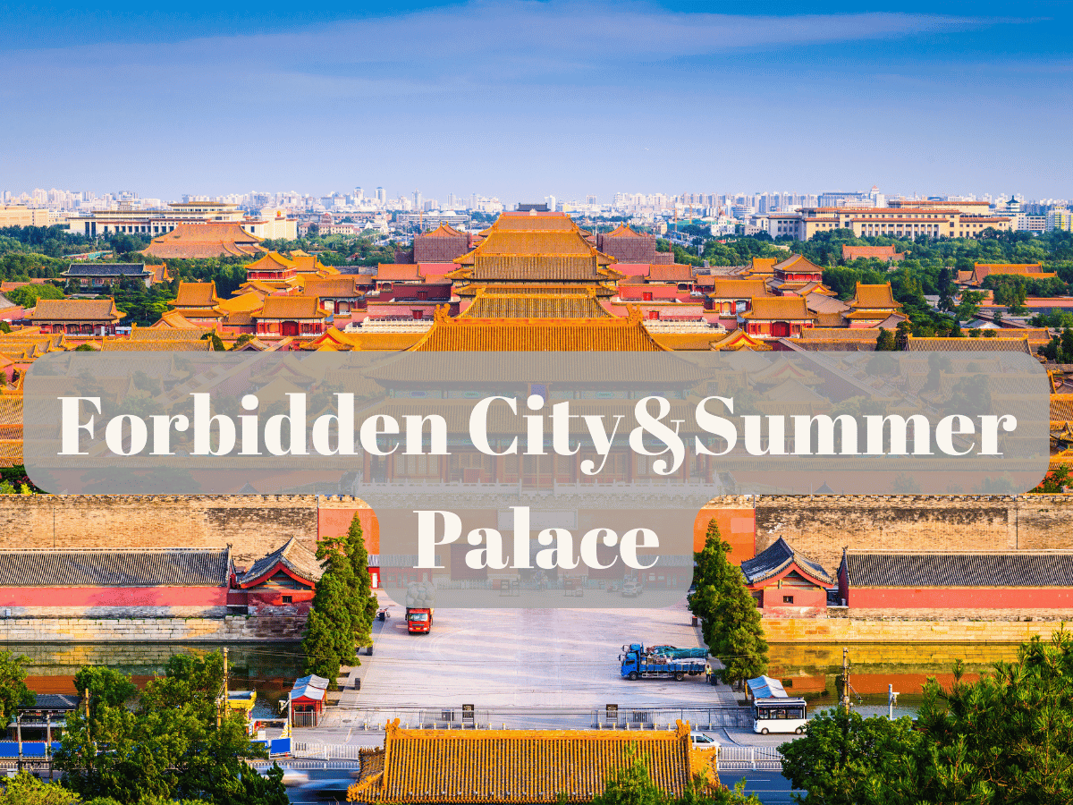 1 Day Beijing Tiananmen, Forbidden City & Summer Palace