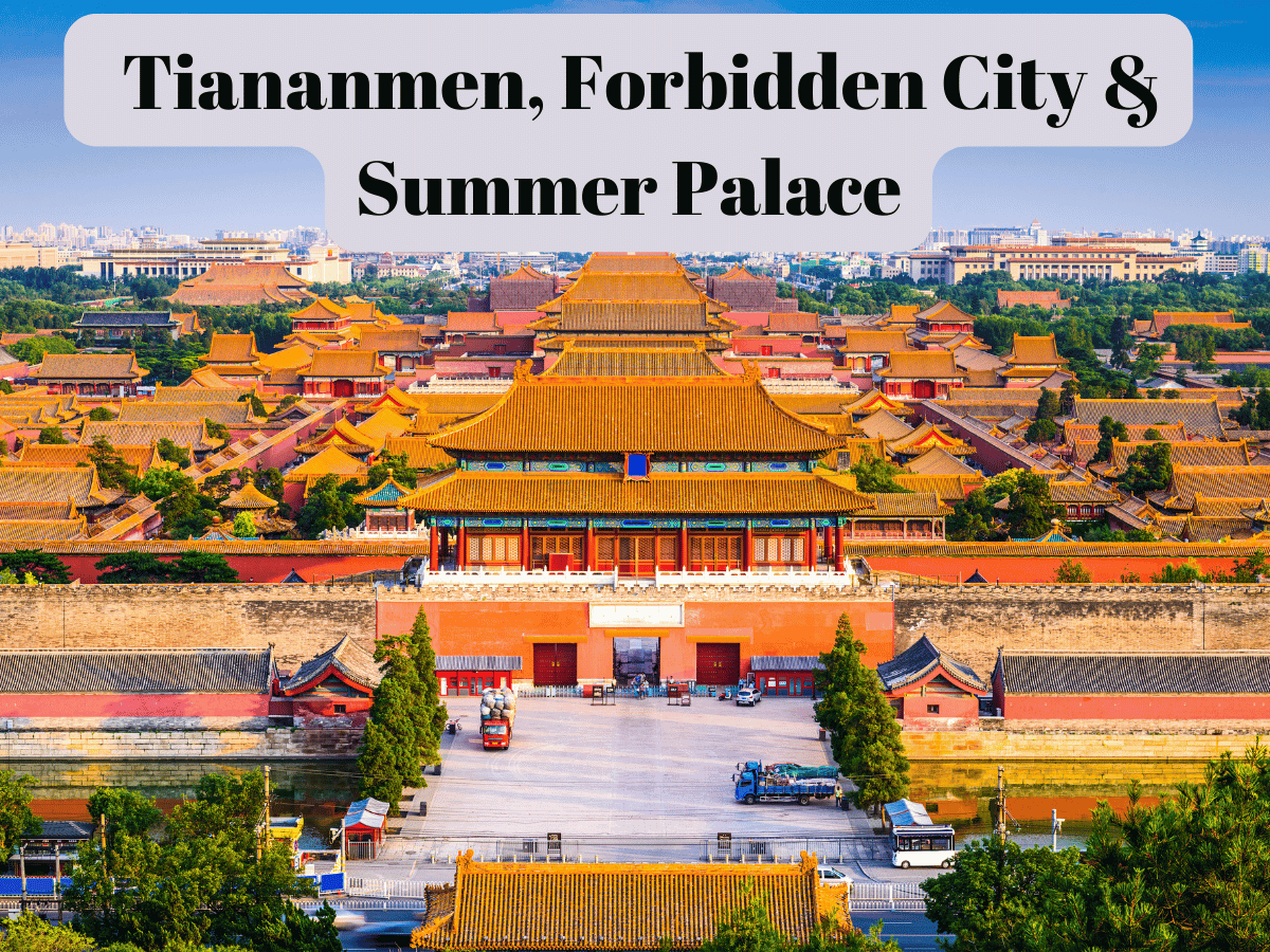 1 Day Beijing Tiananmen, Forbidden City & Summer Palace